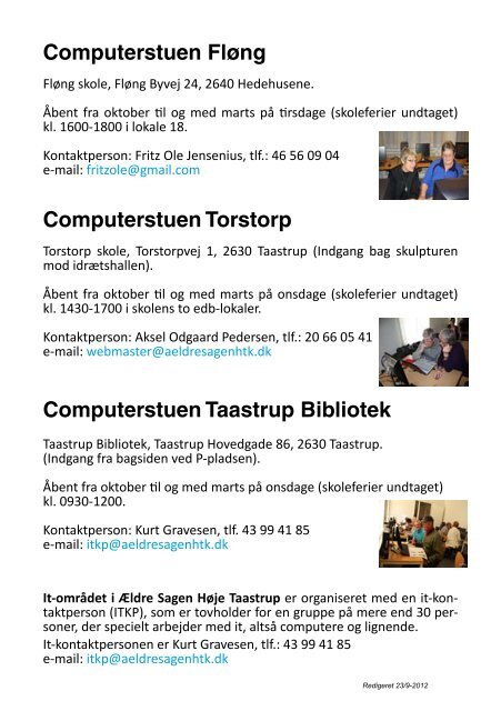 Computerstuer Hjælp til PC Høje Taastrup - Ældre Sagen