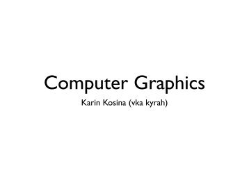 Computer Graphics - metalab