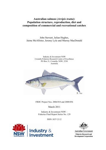 Australian salmon (Arripis trutta) - Fisheries Reports