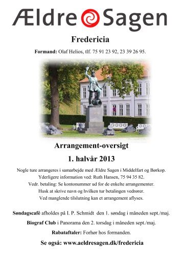 Program for 1. halvår 2013 - Ældre Sagen