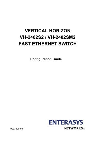 vertical horizon vh-2402s2 / vh-2402sm2 fast ethernet switch - metalab