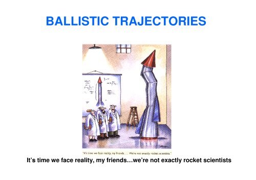 BALLISTIC TRAJECTORIES