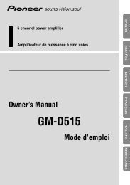GM-D515 - Pioneer Tuning