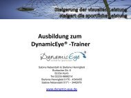 DynamicEye- Institut für Sportsvision