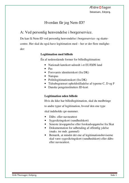 Nem-ID vejledning