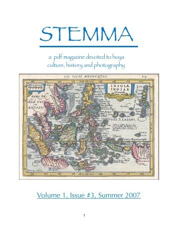 Volume 1, Issue #3, Summer 2007 - Cubits