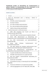 Feuchtetransporte und Strukturen - FEWB eV