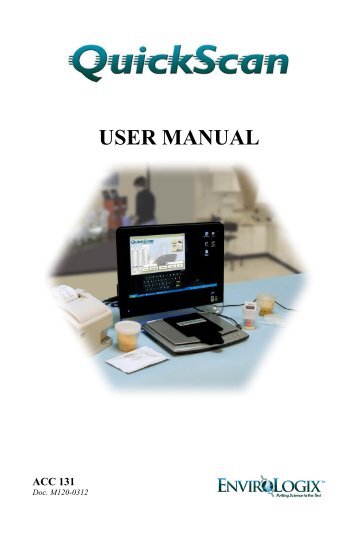 User Manual - EnviroLogix