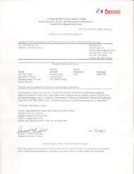 USDA/GIPSA Certificate of Performance - EnviroLogix