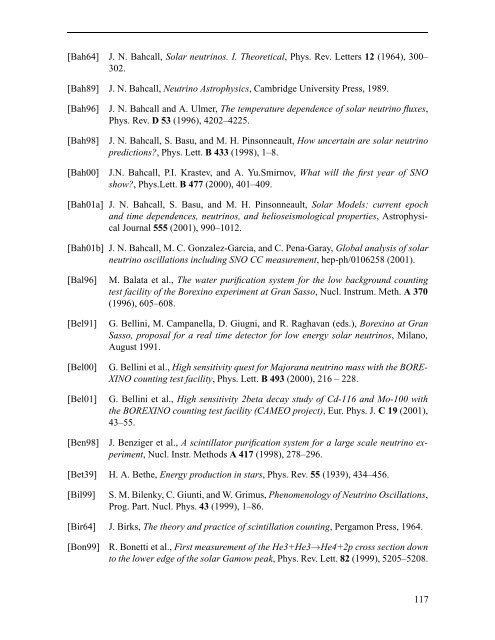 Development of a Liquid Scintillator and of Data ... - Borexino - Infn