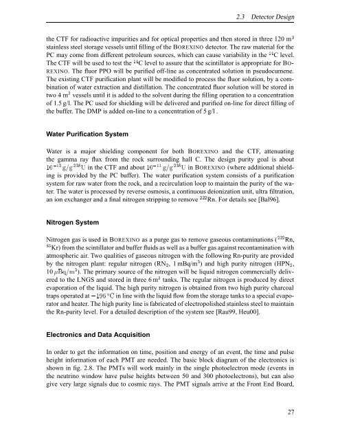 Development of a Liquid Scintillator and of Data ... - Borexino - Infn