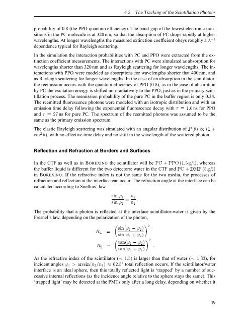 Development of a Liquid Scintillator and of Data ... - Borexino - Infn