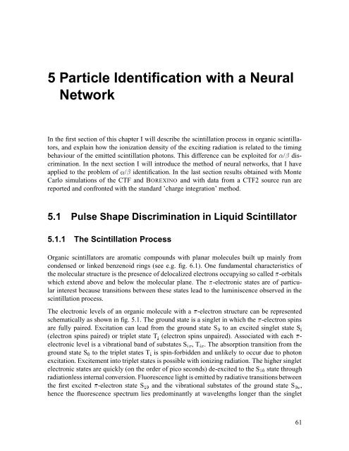 Development of a Liquid Scintillator and of Data ... - Borexino - Infn