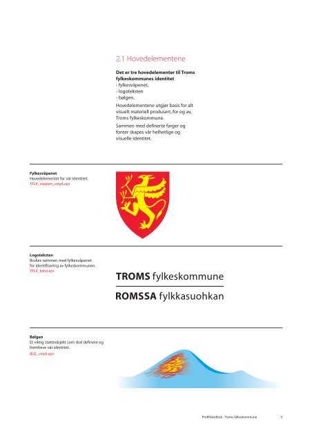 Profilhåndbok - Ansatte - Troms fylkeskommune