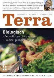 download Terra (pdf) - Natuur en Milieu - Stichting Natuur en Milieu