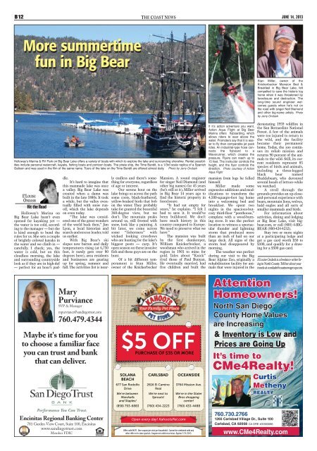 The Coast News, June 14, 2013