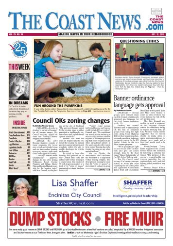 The Coast News, Oct. 12, 2012