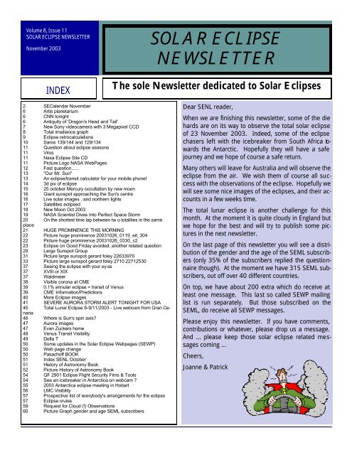 Calendrier Catholique 2023 2024 Solar Eclipse Newsletter - Nasa Eclipse Web Site