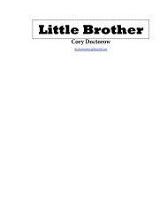 Little Brother - Cory Doctorow