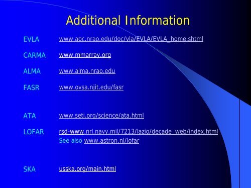 Future Instrumentation for Solar and Stellar Research at Radio ...