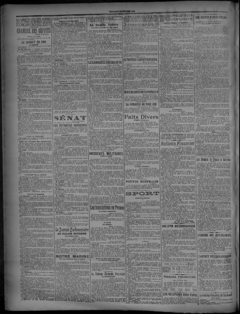 11 février 1910 - Bibliothèque de Toulouse