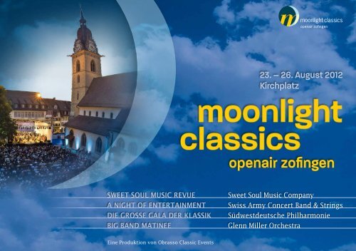 Broschüre - Moonlight Classics Zofingen