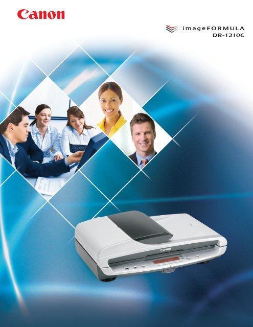 The Canon imageFORMULA DR-1210C universal color scanner