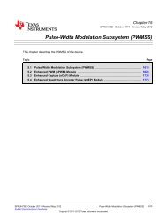 Chapter 15 Pulse-Width Modulation Subsystem (PWMSS).