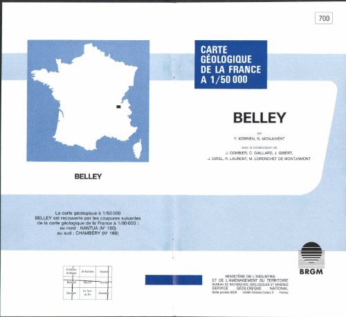 Belley - brgm