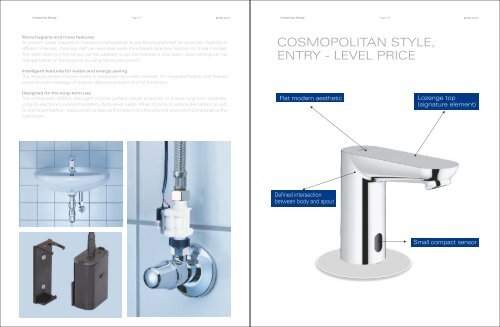 Commercial fittings - GROHE Blue