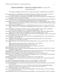 CHECKLIST OF PUBLICATIONS Rev. June 30, 2012