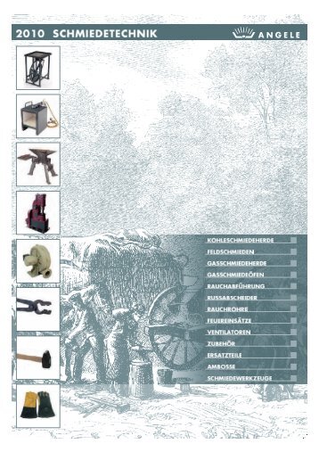 ANGELE-Schmiedetechnik Katalog 2010