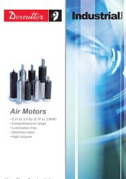 Air Motors (English) - Desoutter Tools Mobile Catalogue