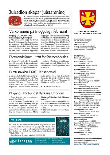 Julradion skapar julstämning - Sakasti