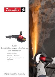 KA26 Smerigliatrice angolare / Levigatrice - Potenza e Precisione