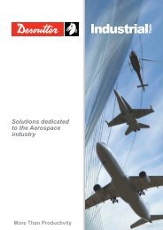 Solutions dedicated to the aerospace industry (English