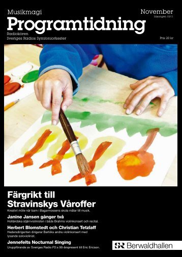 Programtidning November 2010 (pdf) - Sveriges Radio
