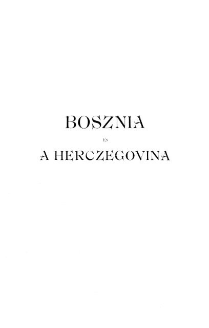 BOSZNIA - DEA