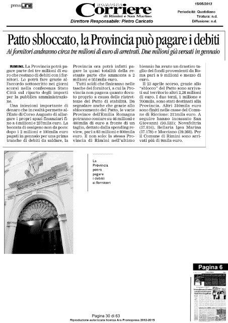 Pagina 13 - Comune di Rimini