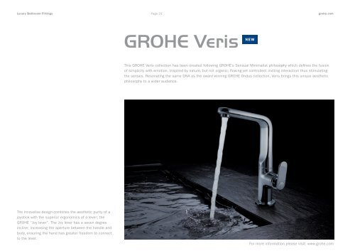 -VYVSZ #BUISPPN 'JUUJOHT - GROHE Blue