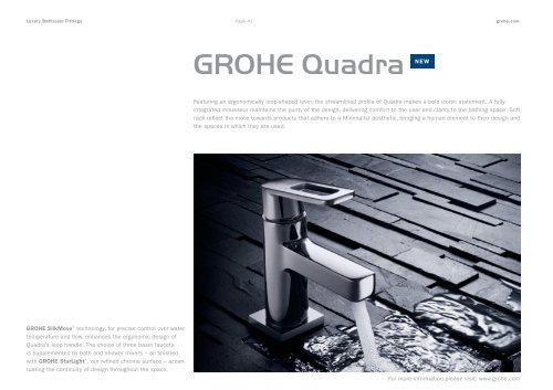 -VYVSZ #BUISPPN 'JUUJOHT - GROHE Blue