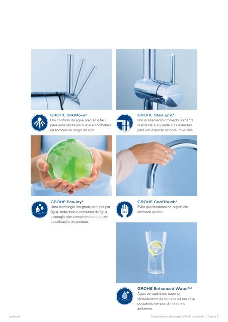 A sua cozinha GROHE grohe.pt - GROHE Blue