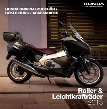 Honda Originalzubehör Leichtkrafträder & Roller