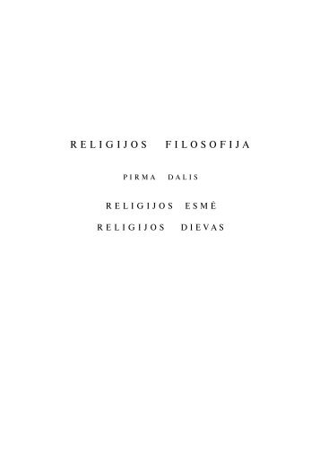 pdf religijos filosofija - Maceina.lt