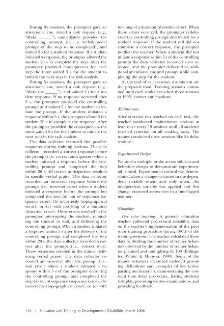 Download the Journal (PDF) - Division on Autism and ...