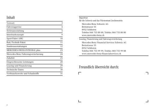 Download E-Klasse Coupé Preisliste (PDF)