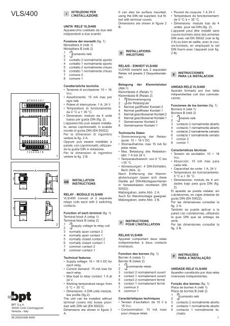 VLS/400 2406-4600 06.02 - Tribpt