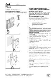 YVF/200 - TECH FASS sro