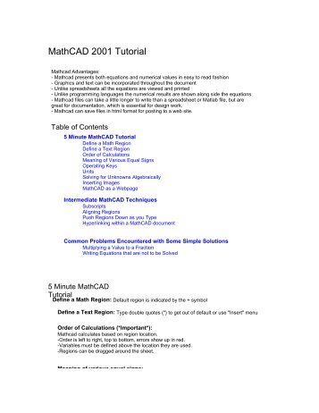 Mathcad Professional - mathcad_ - MAELabs UCSD