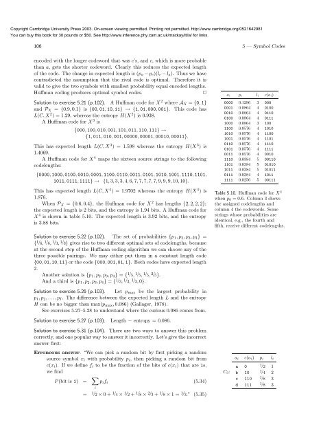 Information Theory, Inference, and Learning ... - MAELabs UCSD